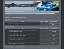 Tablet Screenshot of checksum.cz